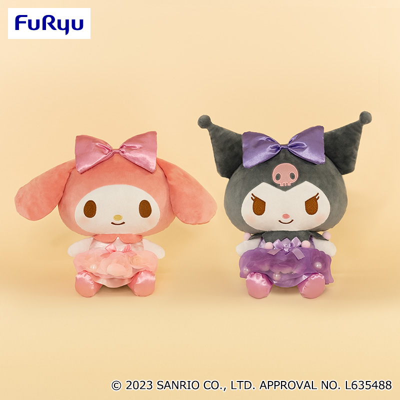 マイメロディ・クロミ フラワーインドレスBIGぬいぐるみ｜タイトーの4