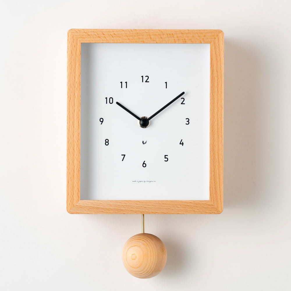 CHAMBRE Blanc CLOCK NATURAL CH-072NA – 東京ウォッチスタイル