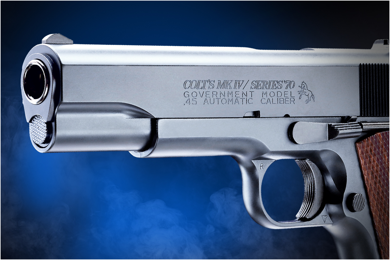 完売】WA【コルト】MkIVシリーズ70 ウッドグリップ付 【WESTERN ARMS】