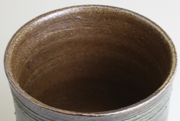 濱田庄司（人間国宝）塩釉湯呑 識箱 ｜益子焼販売 善五