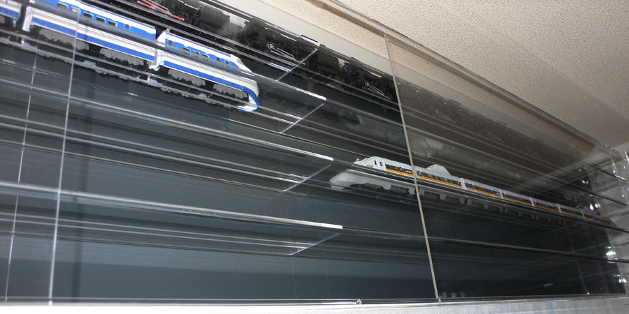 アクリル製鉄道模型用クリアーレール｜アクリめいと