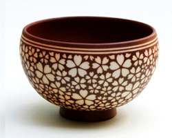 高田焼（上野窯）の作品。高田焼の美しさをぜひご覧ください