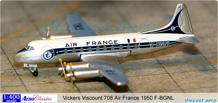 Vickers Viscount by Diecast Aero DataBase AeroSpirit