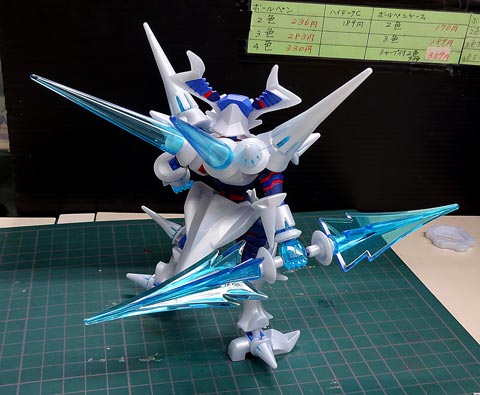 LBX ゼウス サンプル製作レビュー ～その2～ | メリクリウスの杖