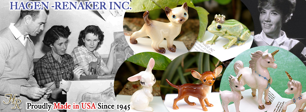 ヘイゲン・リネカー 陶器製ミニチュア動物