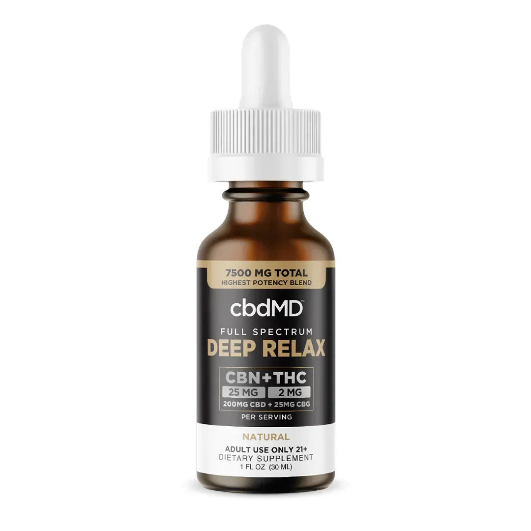 Full Spectrum CBD + CBG Tincture for Relaxation | cbdMD