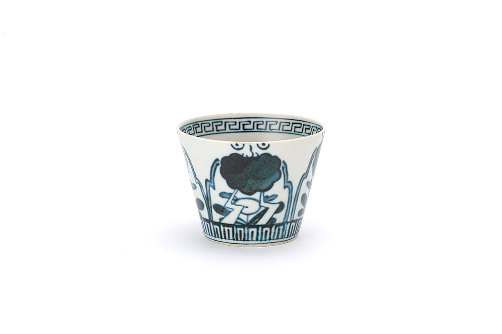 蕎麦猪口大事典 髭花文 – 上出長右衛門窯オンラインショップ