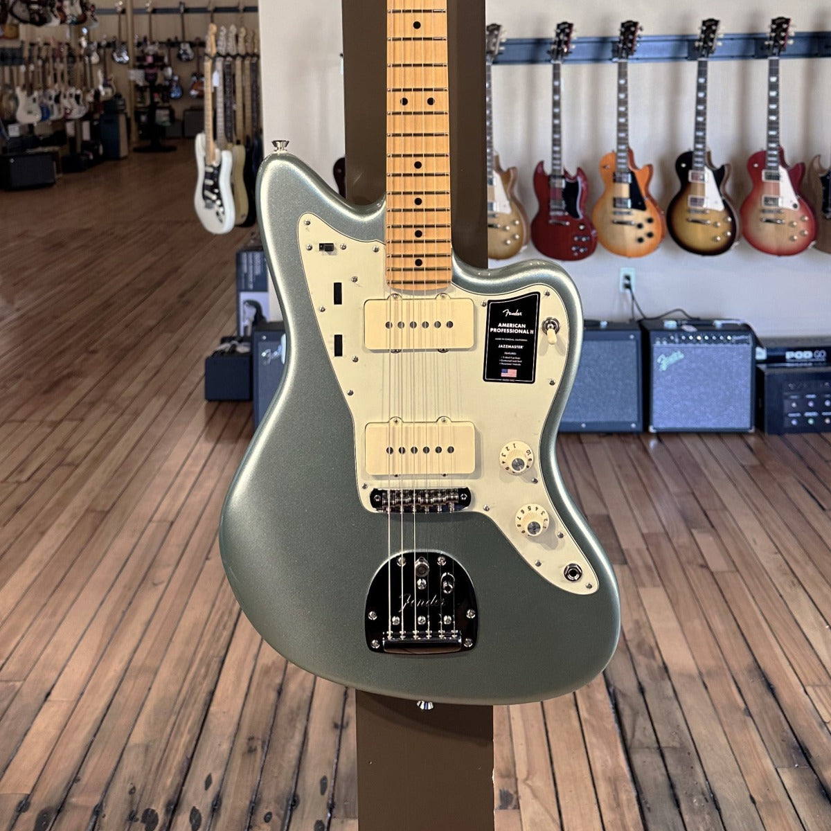 American Professional II Jazzmaster - Mystic Surf Green w/Maple