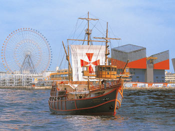 デートスポットなび - 大阪港帆船型観光船 『サンタマリア』 (大阪府