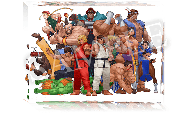 ストリートファイター」シリーズ 35周年記念イラストアートグッズ 特設
