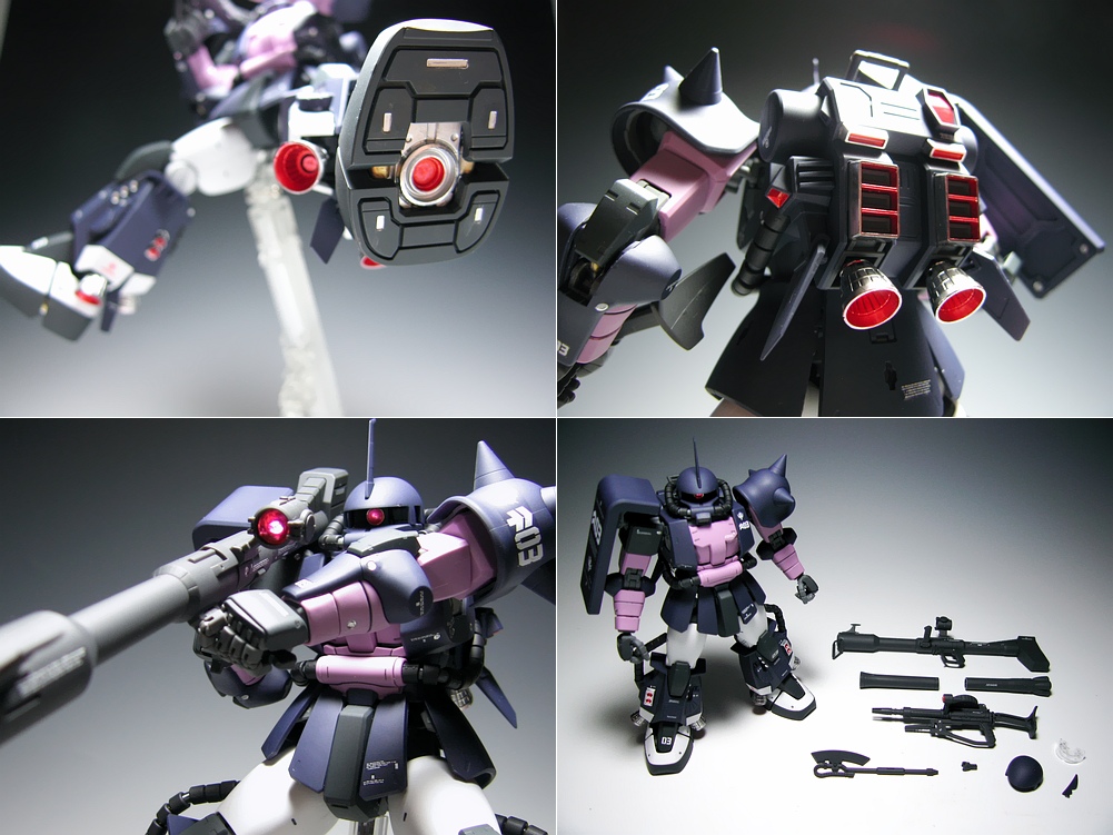 EVOLVE WORKS 1/100 MG 高機動型ザクII MS-06R-1A 黒い三連星 Ver.2.0