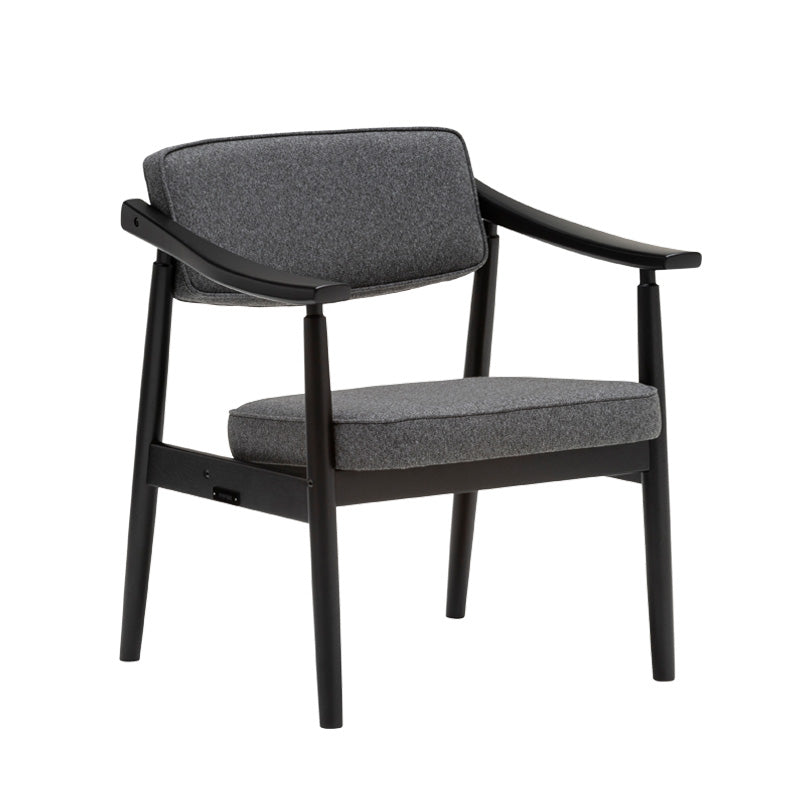 カリモク60 Dチェアセラムダークグレー（マットブラック色塗装