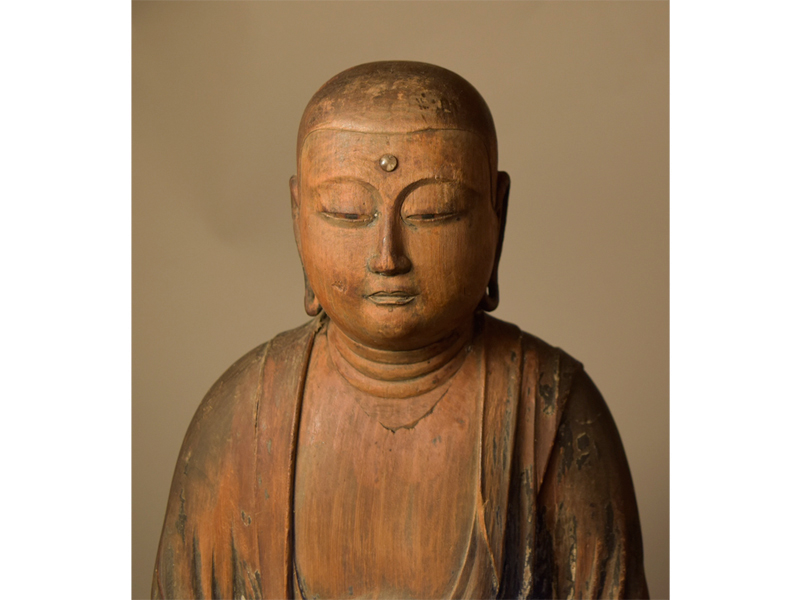 半蔵門ギャラリー - 木彫地蔵菩薩立像 | 古美術品専門サイト fufufufu.com