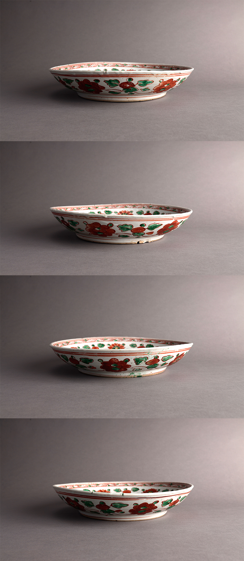 古美術 吉戸 - 古赤絵尺皿 | 古美術品専門サイト fufufufu.com