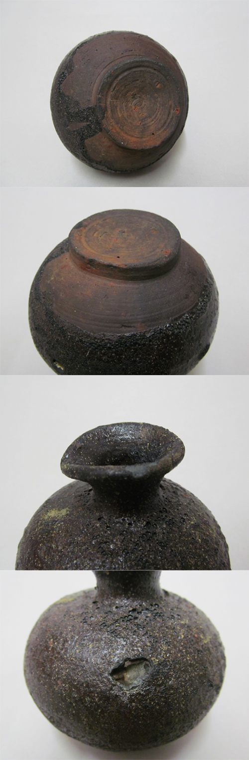 古美術 観宝堂 - 喜名焼油壷 | 古美術品専門サイト fufufufu.com