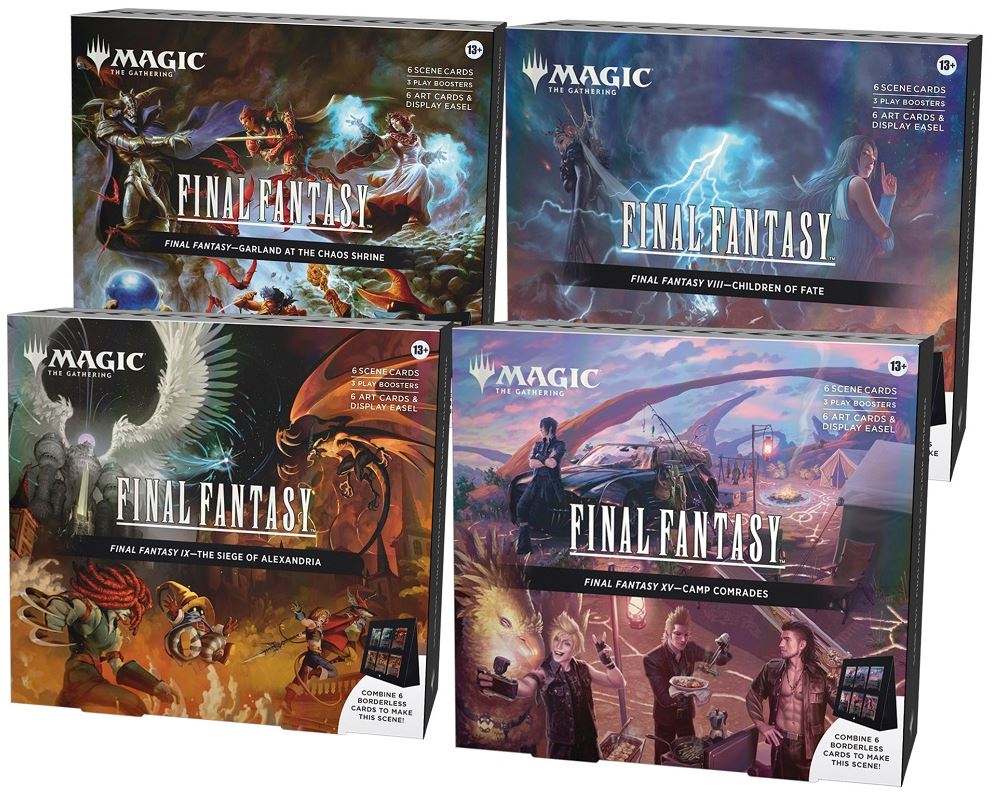 Magic the Gathering - Final Fantasy - Scene Box (Display of 4