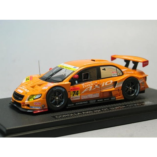 1/43 SUPER GT300 COROLLA Axio apr GT No.74 商品詳細 人気の「エブロ