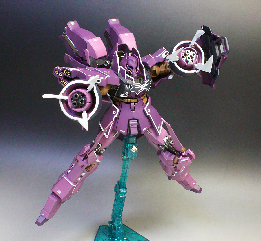 HGUC 1/144 YAMS-132 Rozen Zulu Painted Build – GUNJAP