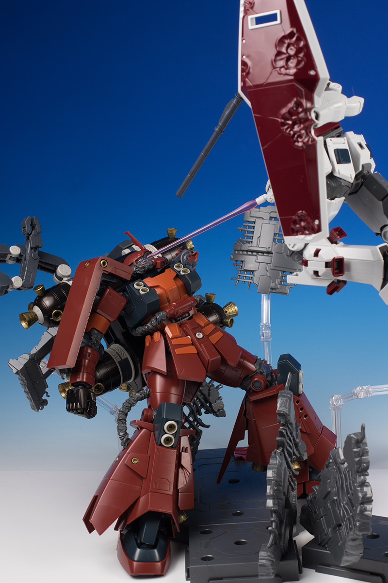 FULL REVIEW] P-Bandai MG 1/100 PSYCHO ZAKU [Gundam Thunderbolt