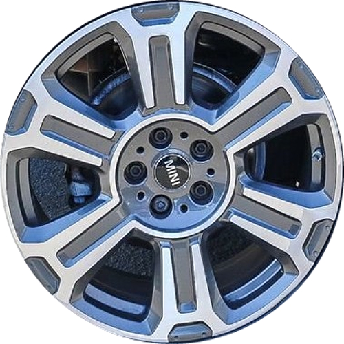 ALYDC010 Mini Countryman Wheel/Rim Charcoal Machined #361068888989