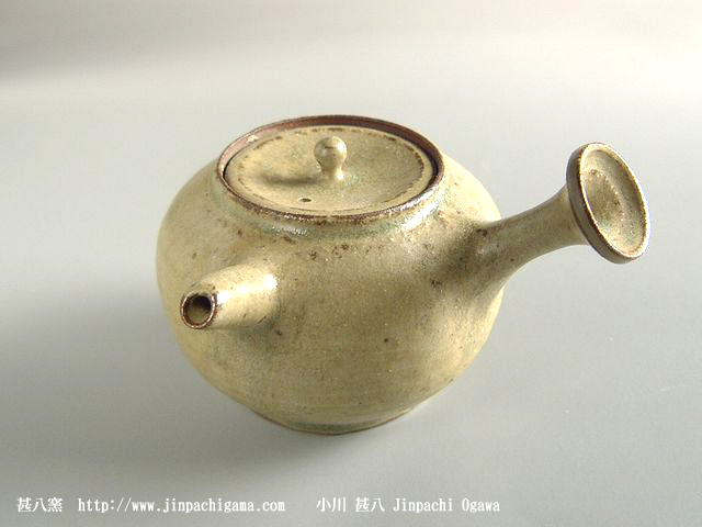 茶道具、急須、花器、煎茶道具、土瓶等の陶芸作家、小川甚八の陶芸作品