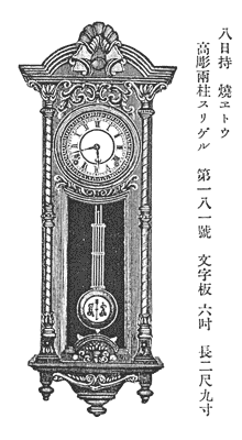 高彫両柱スリゲル精工舎 - スリゲル型