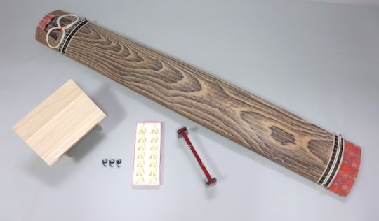 琴 13絃 紫檀 半上角巻 KTS0008 商品詳細│琴、三味線の販売・修理。片