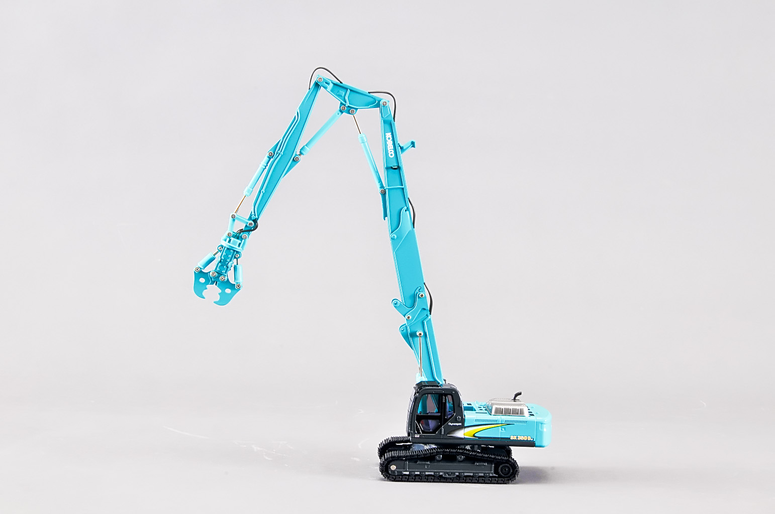 発売中！ コベルコ SK350DLCロングアームのミニチュア - KYOWA