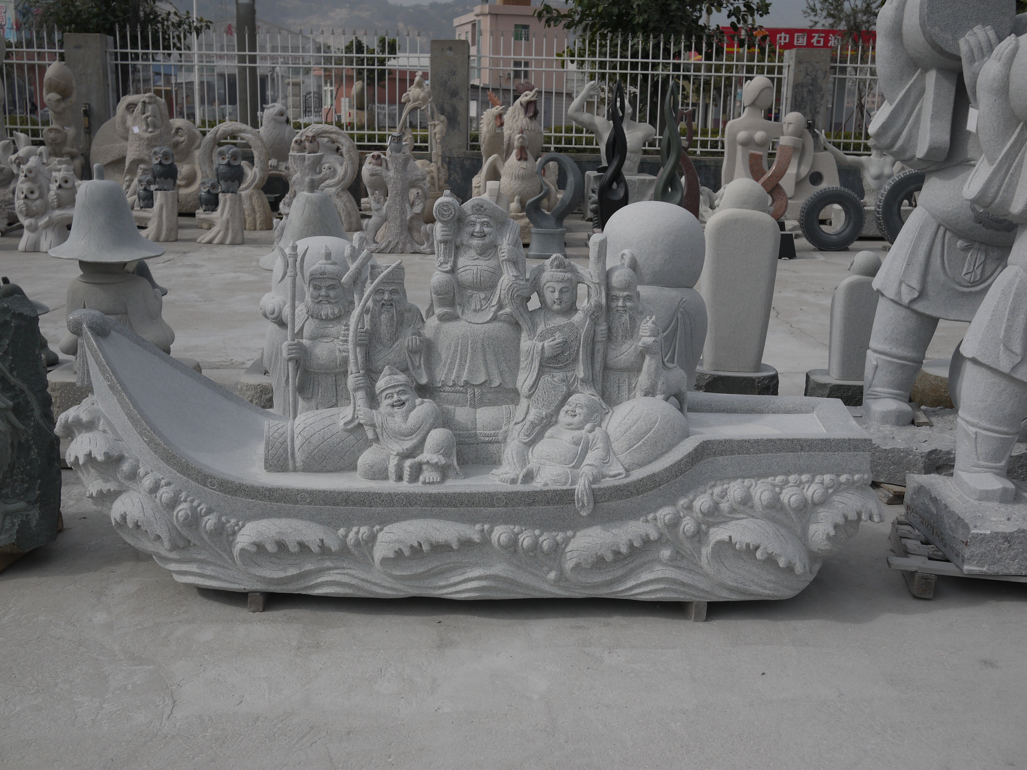 七福神 彫刻 - 前田石材ブログ