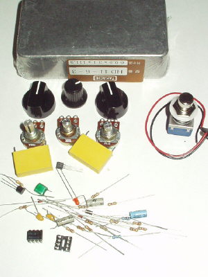 Tube Screamer SRV Special 製作記「準備」 ギター・エフェクターの