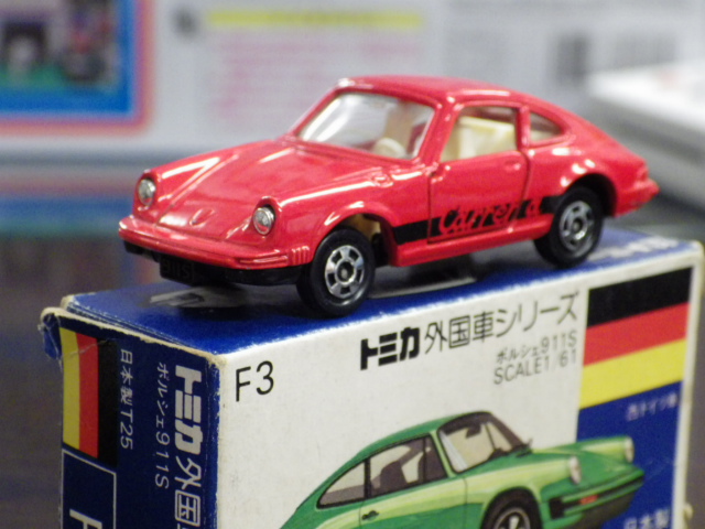 ミニカーショップグローバル - トミカ F3 ポルシェ 911S 【赤/黒ライン】