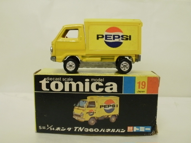 ミニカーショップグローバル - トミカ 19 ホンダ TN360 ペプシ