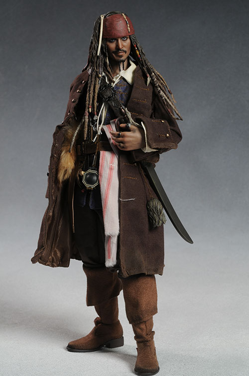 Review and photos of Jack Sparrow DX06 sixth scale figure by Hot Toys