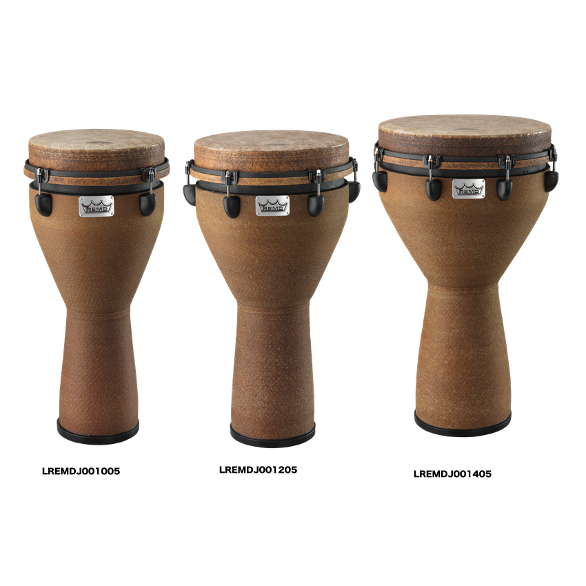 Remo キーチューンタイプ・ファイバースキンヘッド・ジャンベ - Drum