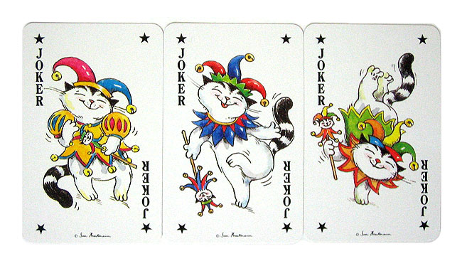 猫のトランプ（Jacob-Pink）