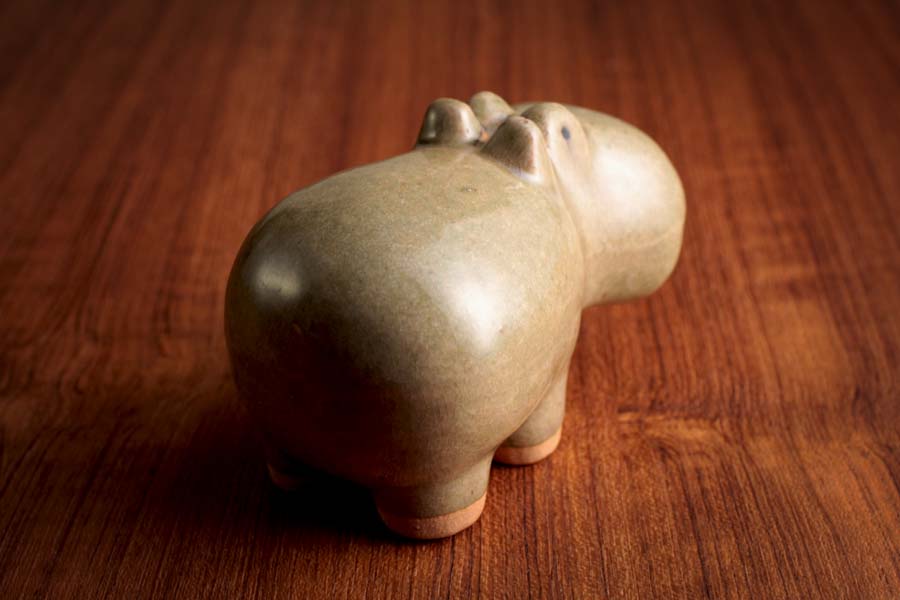 リサ・ラーソン 動物園(MENAGERI) カバ/ Lisa Larson Menageri Flodhast #1