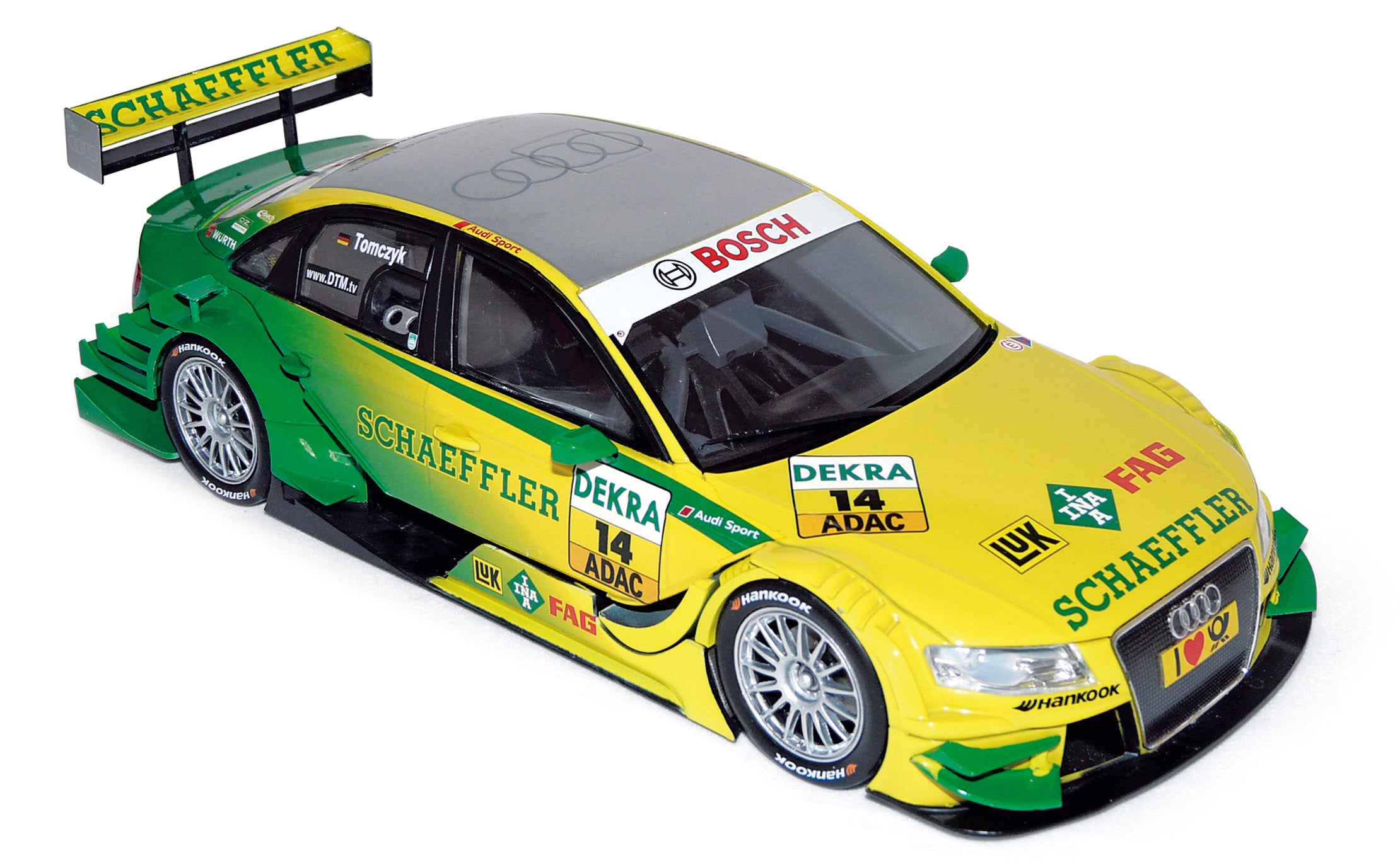 Audi A4 DTM 2011 14 Audi Sport Team Phoenix Martin Tomczyk 1:18