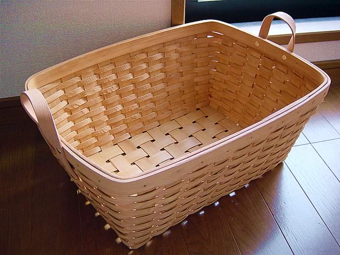 ヴィンテージ木製 バスケット 天然木 木彫り 木籠 オブジェ インテリア