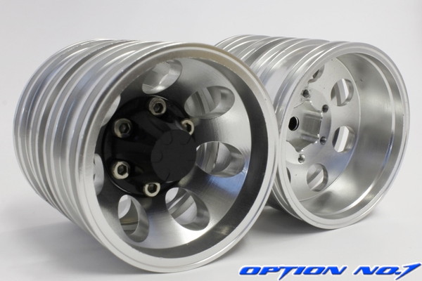 TAMIYAタミヤ 1/14トレーラー 台車屋さん 10穴アルミホイール タミヤ 1