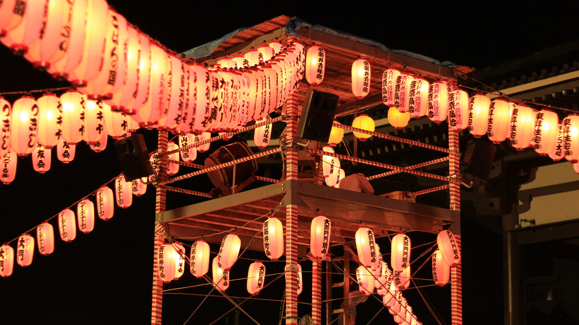 やぐらはレンタル？購入？夏祭りでの盆踊りの楽しみ方 | ステージの