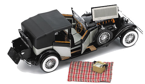 PhillyMint-Franklin Mint 1929 Rolls-Royce Phantom I Cabriolet