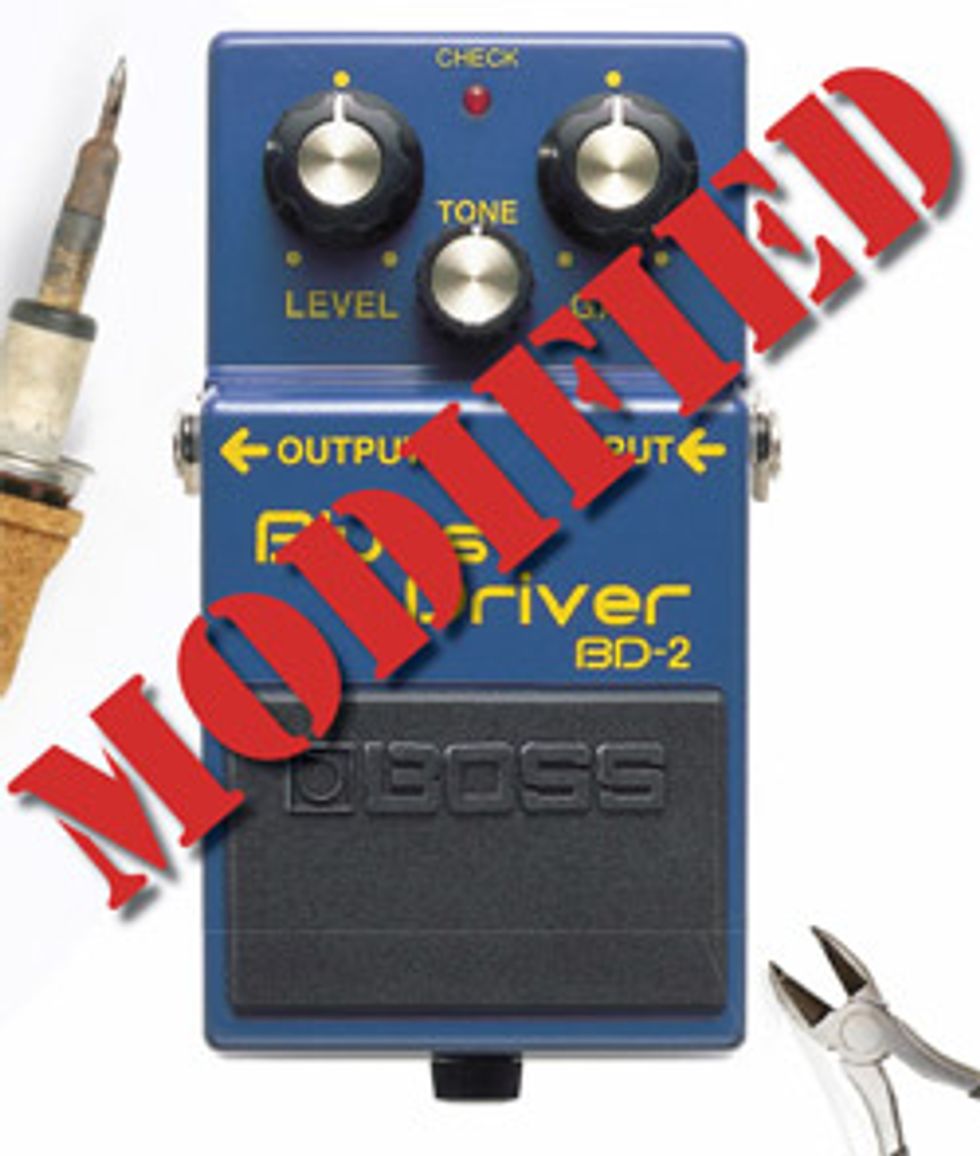 BOSS BD-2 MOD あれこれ (1) - これってちょっと良さげかな～♪ ぷち