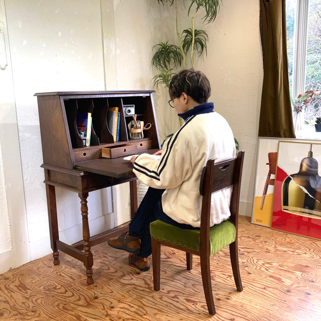 カントリーハウス 三越ブルージュ ライティングデスク＆チェア オーク