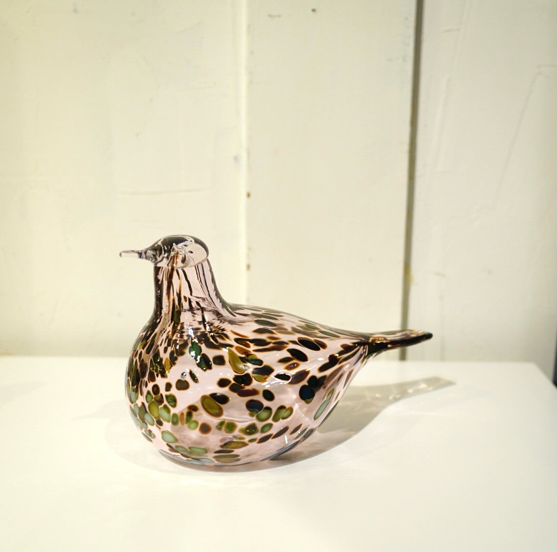 イッタラ / ittala バードシリーズ Reed Warbler ピンク ラスター