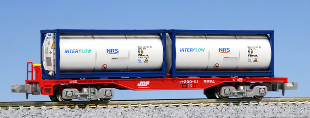 鉄道模型専門店 通販 コキ200 ISOタンクコンテナ「日陸」積載