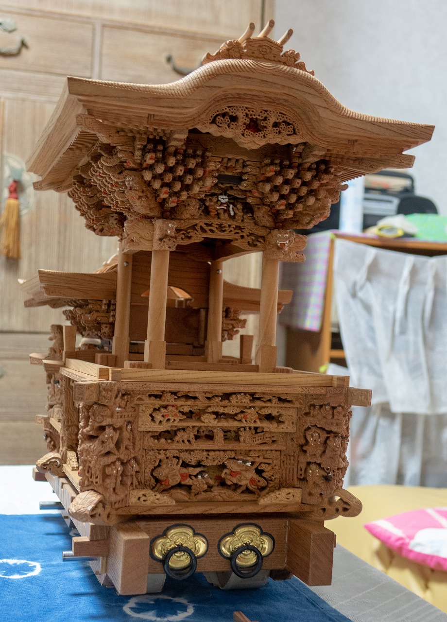 超精巧・ミニだんじり | Omoroiさかい