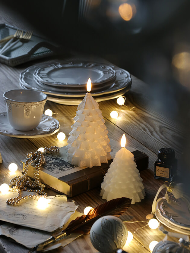 LEDキャンドルクリスマスツリーB S サラグレース