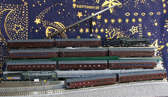 モデルFAN11 Nゲージ銀河鉄道999 車両編成考察記