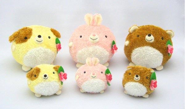 商品紹介 イヌ 「ハート花」シリーズ Soft Puppy ラブリービーンズ