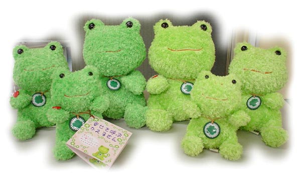 商品紹介 カエル ごろんぱ 幸せを呼ぶかえるさん 幸せを呼ぶクローバー